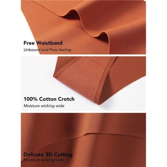 Seamless No-Show Thongs 6-Pack – V-Waisted Invisible Underwear - Picture 5 of 7